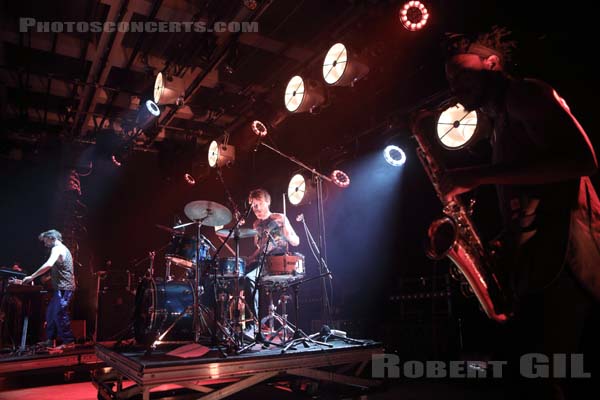 THE COMET IS COMING - 2019-10-31 - PARIS - Grande Halle de La Villette - Studio - Shabaka Hutchings - Maxwell Hallett - Dan Leavers